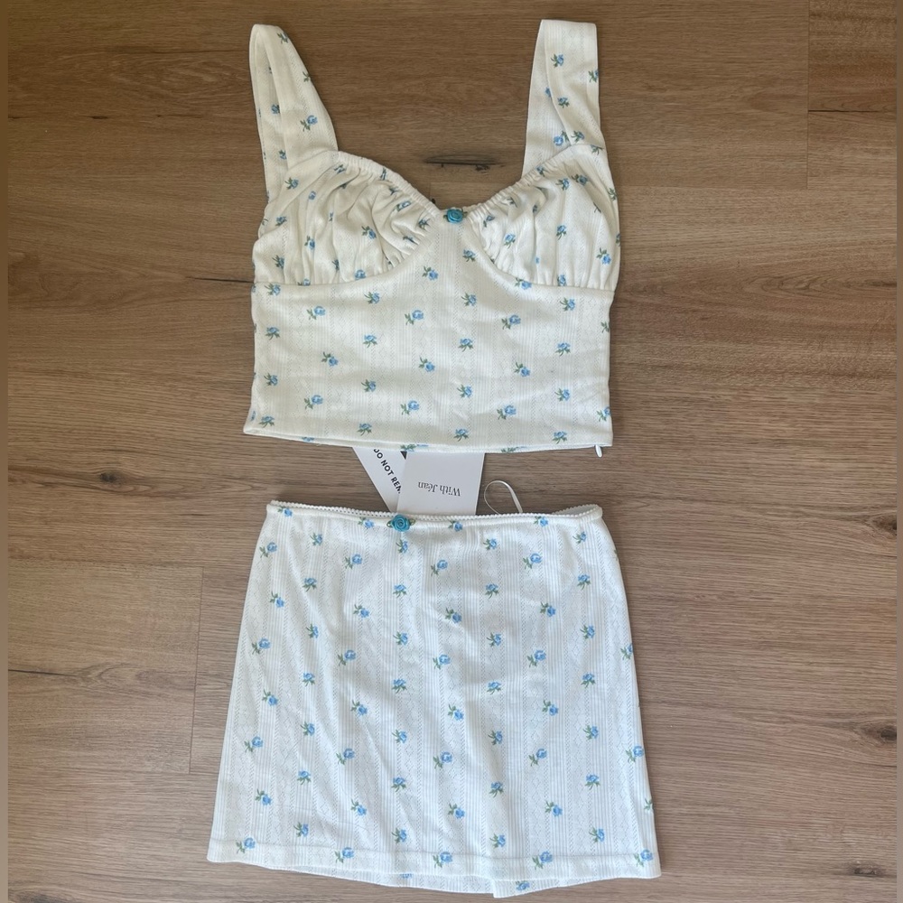 NWT With Jean cami set - Picture 2 of 3